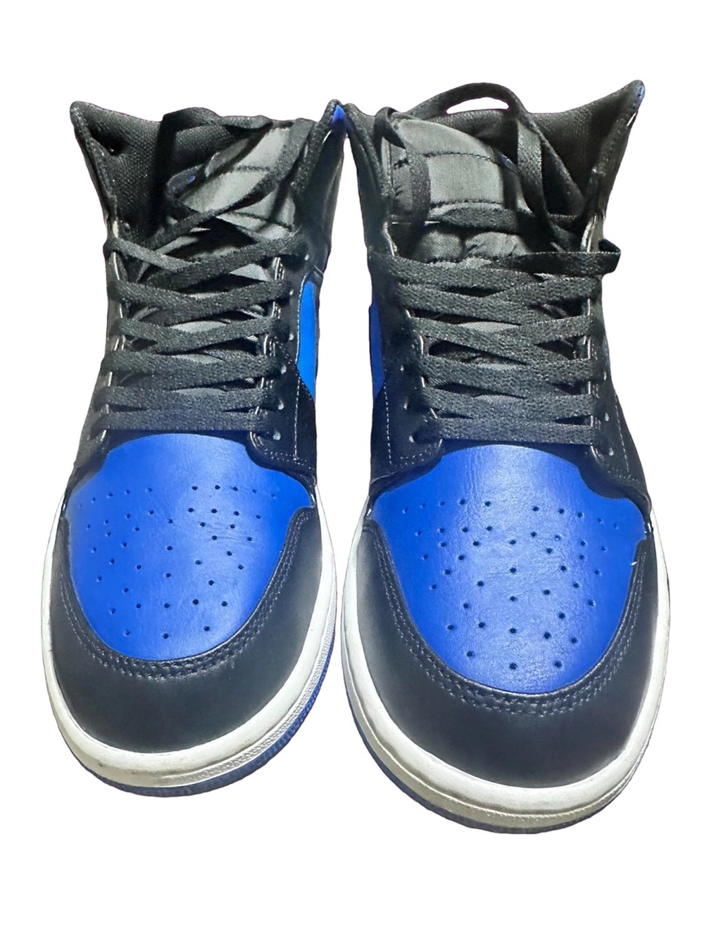 Air Jordan 1 Mid 'Black Royal Blue'